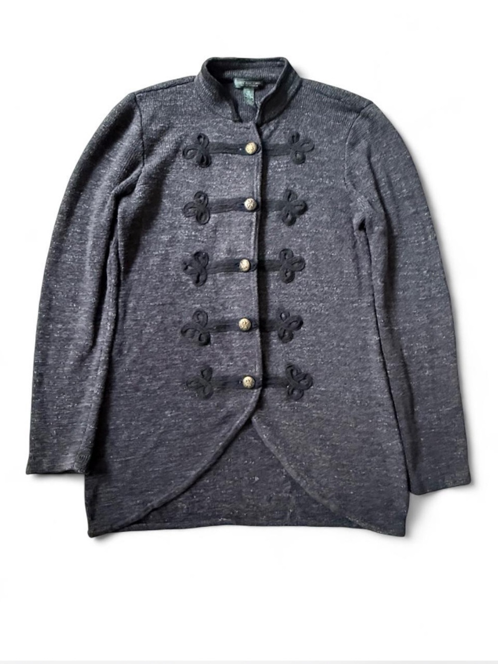 Lauren Jeans Co Ralph Lauren Military Knit Jacket M